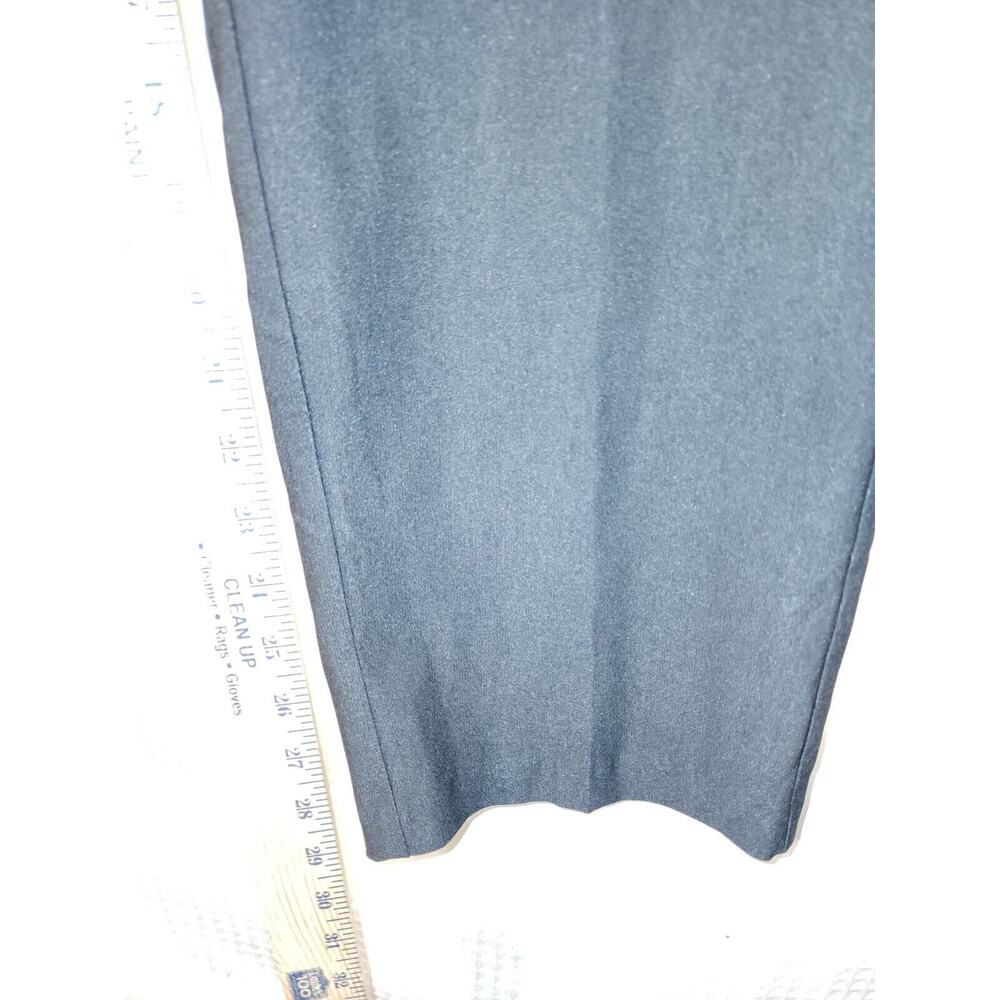 Rafaella Stretch Slim Pull-On Pants Women's Sz 18 Black Solid Chino Stretch - Picture 6 of 11